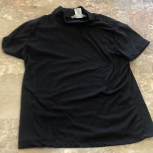 Black Turtleneck Shirt